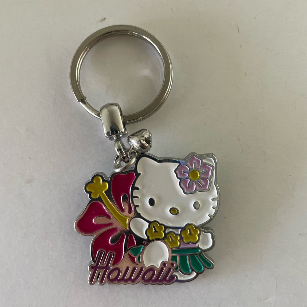 Sanrio Metallic Hello Kitty Keychain